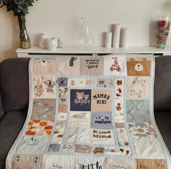 Creating Memory Quilts from Baby Clothes – A Sentimental Journey