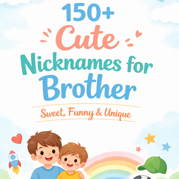 150 cute nicknames for brother