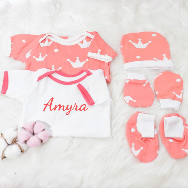 Newborn Baby Everyday Essential Set With Customization