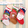 Snowy Scallop And Muffler Stockings - Set Of 3