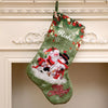 Snowman & Friends Velveteen Stockings - Set Of 3