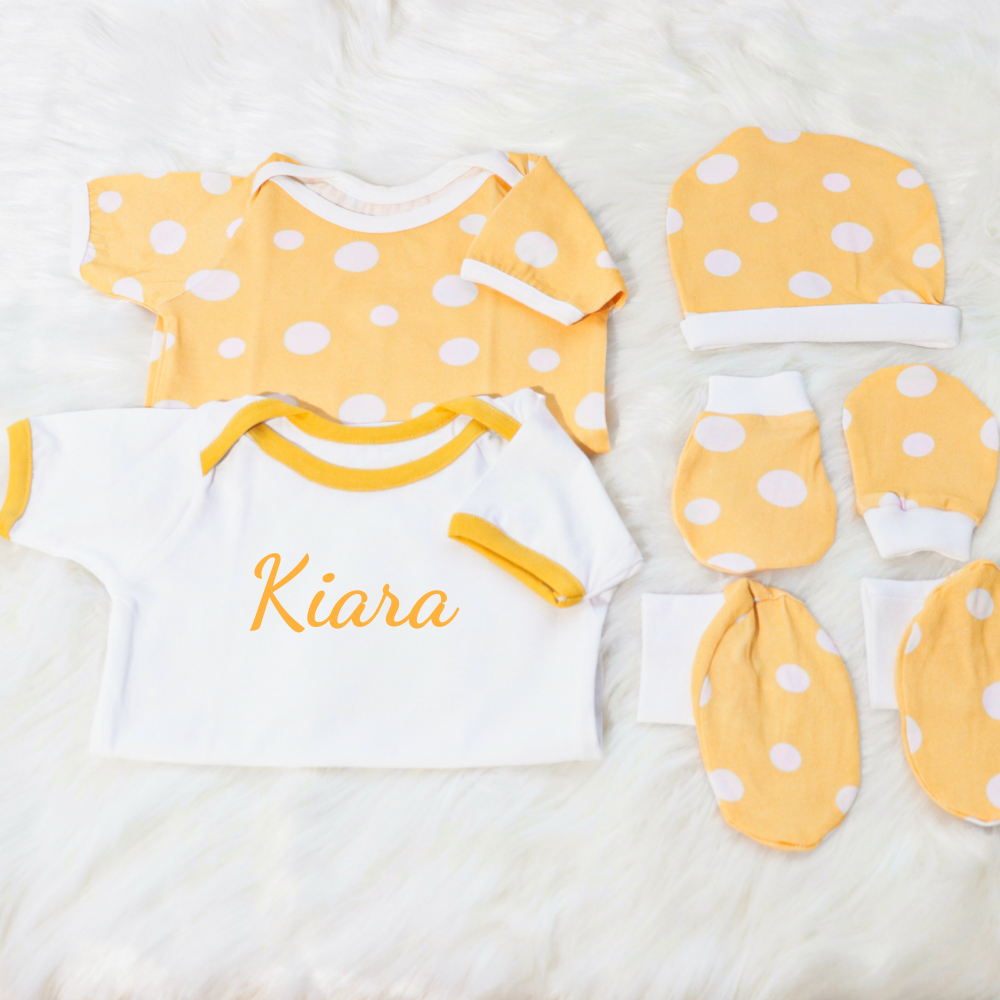 Cute Polka-Newborn Everyday Essentials Set