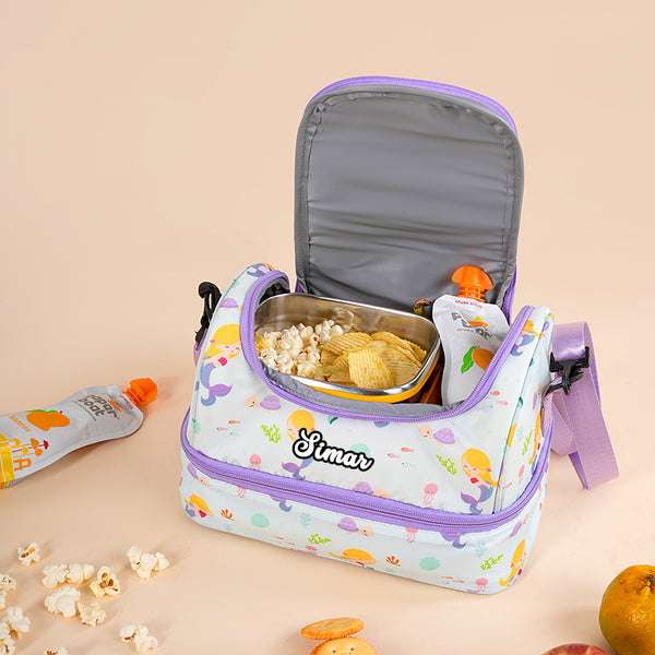 Mermaid Personalized  Kids Lunch Bag