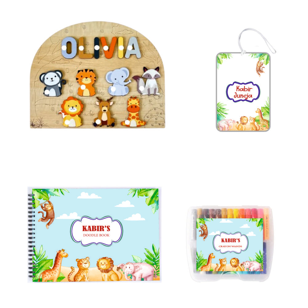 Lil’ Artist Rakhi Box (0-3 yrs ) - Jungle Joy