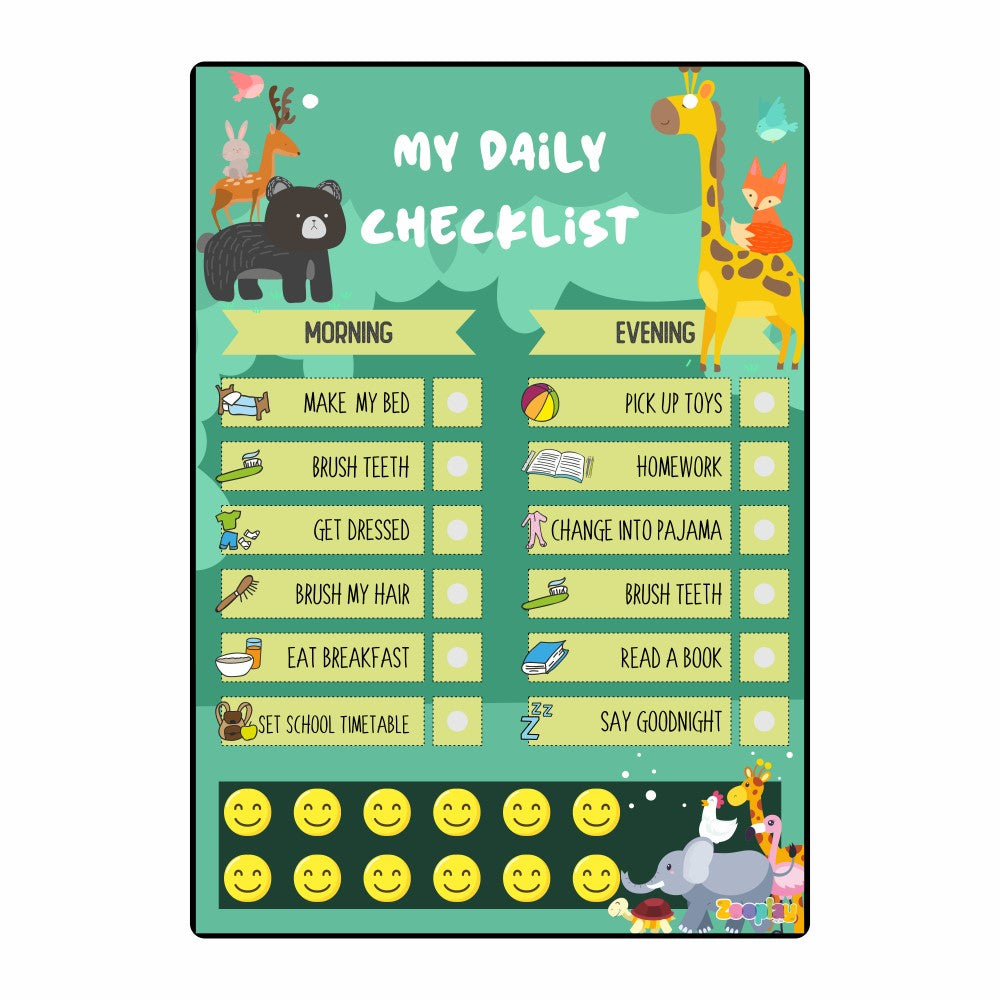 Daily Responsibility Chart  – Wild Adventures