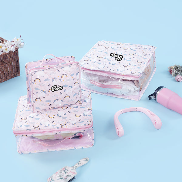 Unicorn Personalized Kids Travel Cubes Set-3