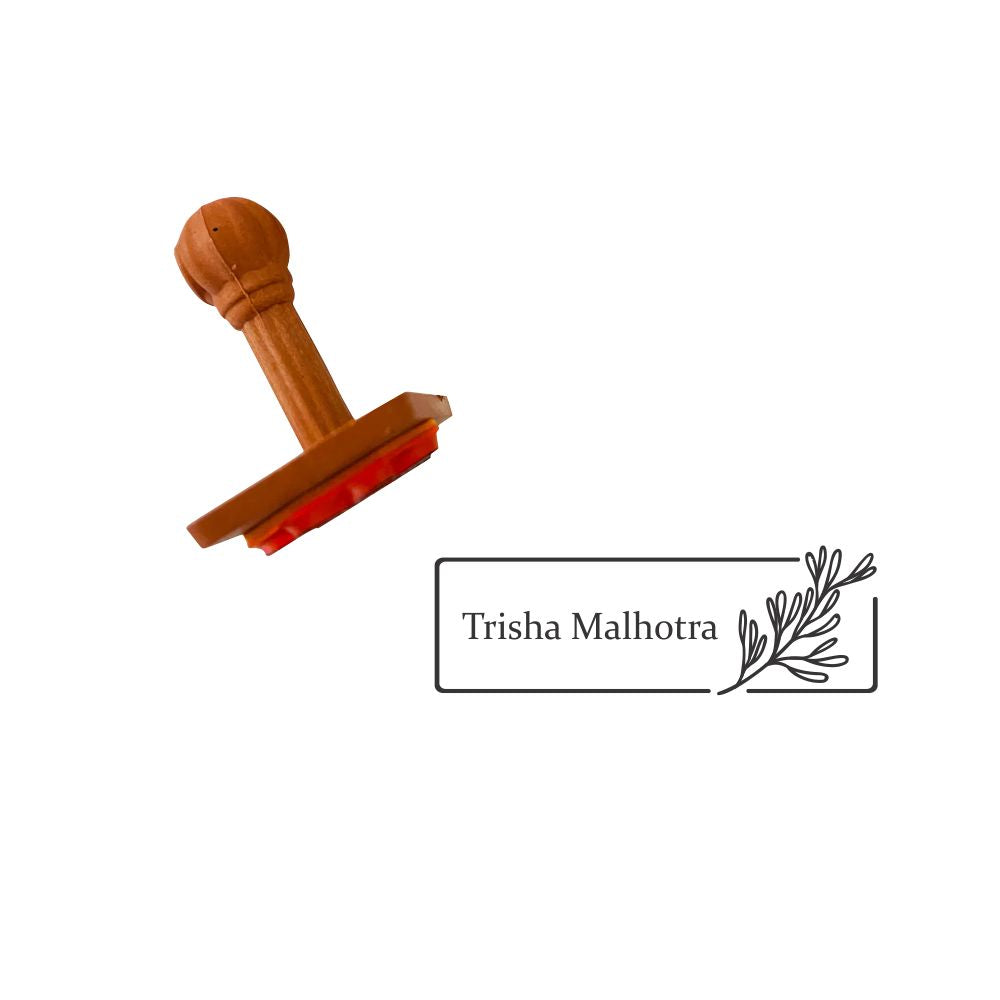 Book stamp - Rustic Charm