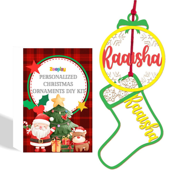 DIY Christmas Ornaments (Personalized)