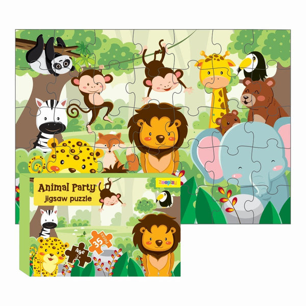 Animal Party Zigsaw Puzzle