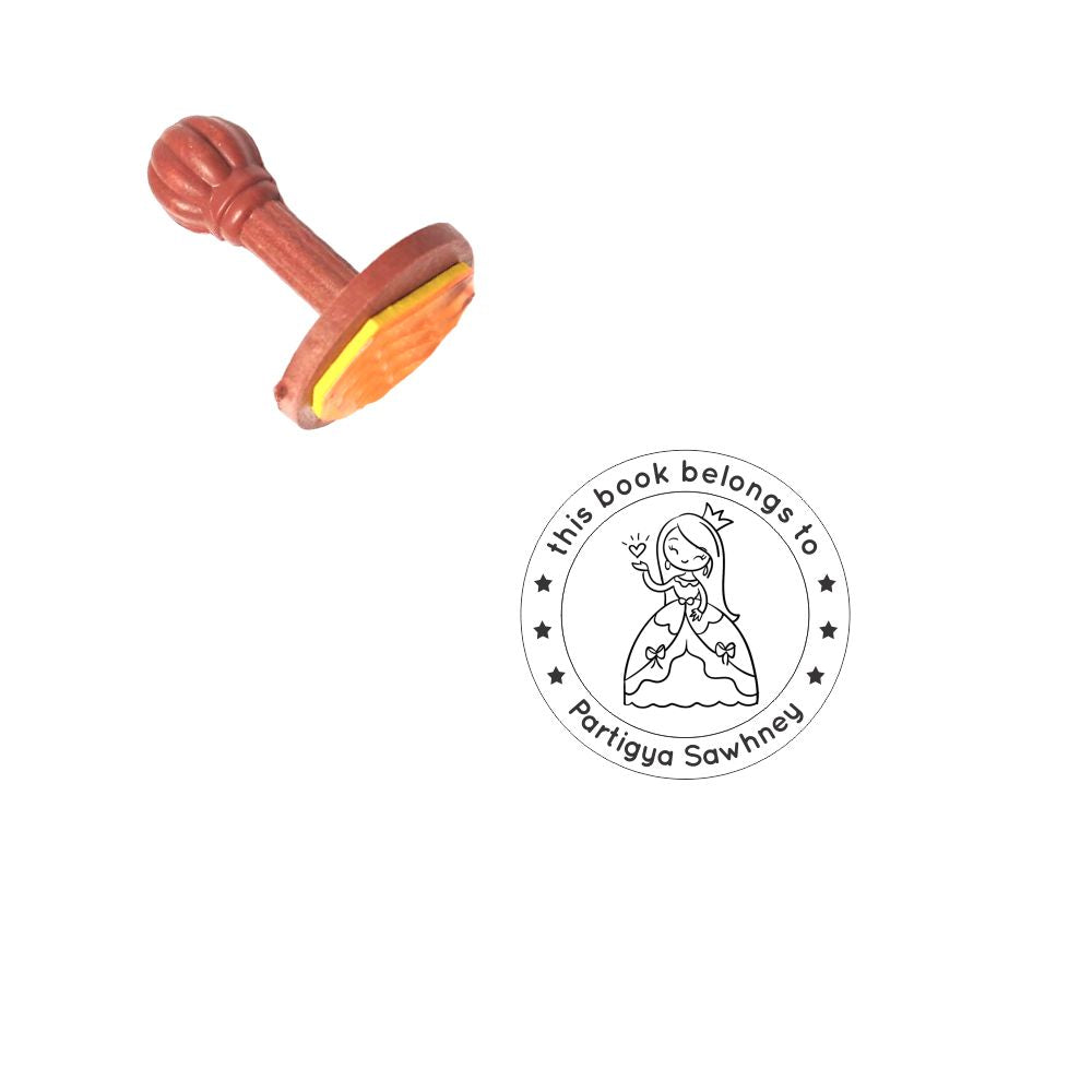 Book stamp - Crown & Magic