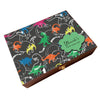 Personalised Wooden Artbox - Dino Land