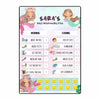 Daily Reward Chart Personalised  –  Mermaid Cove