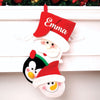 Happy Family Stockings - Set Of 3