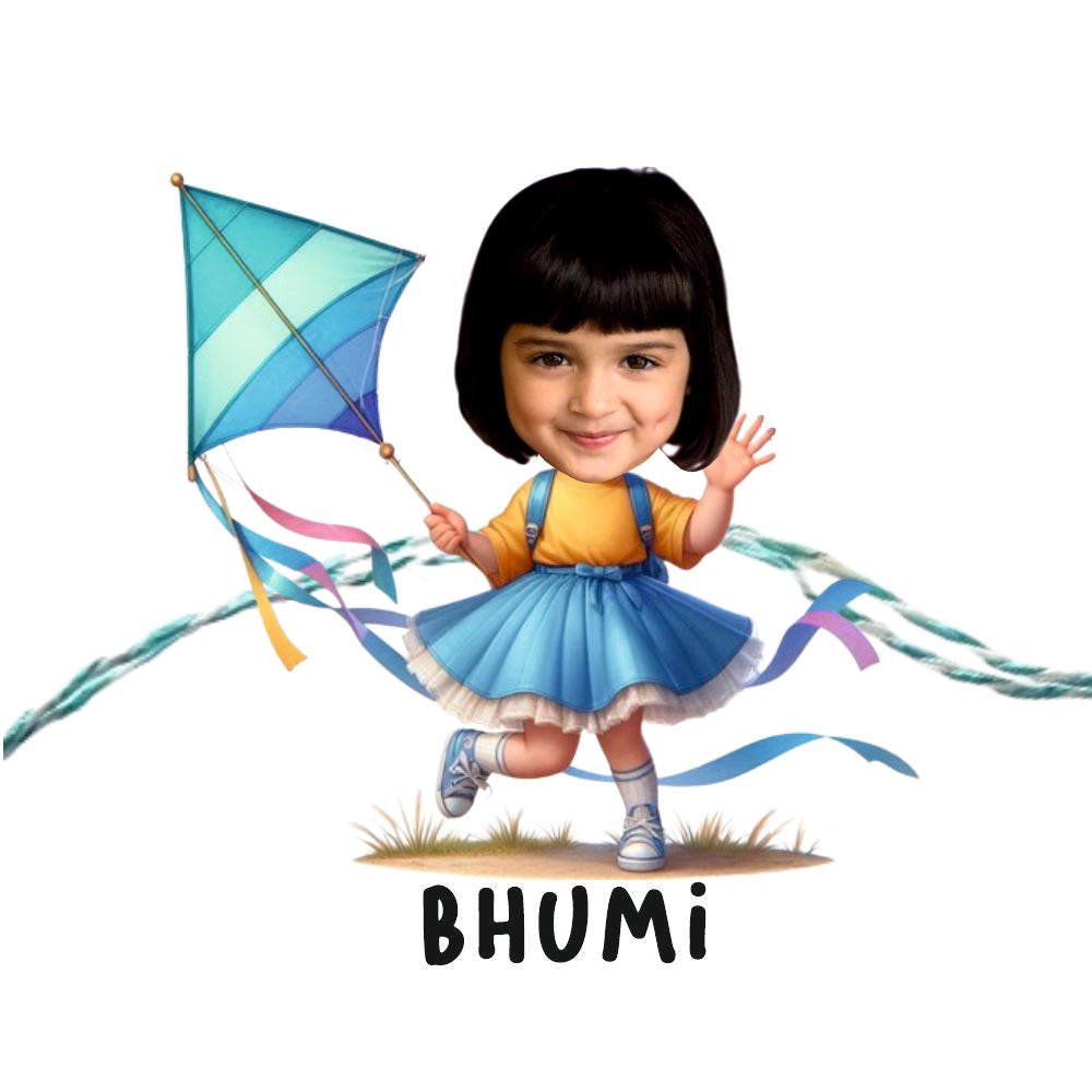 Personalised Caricature Rakhi - SkyHigh