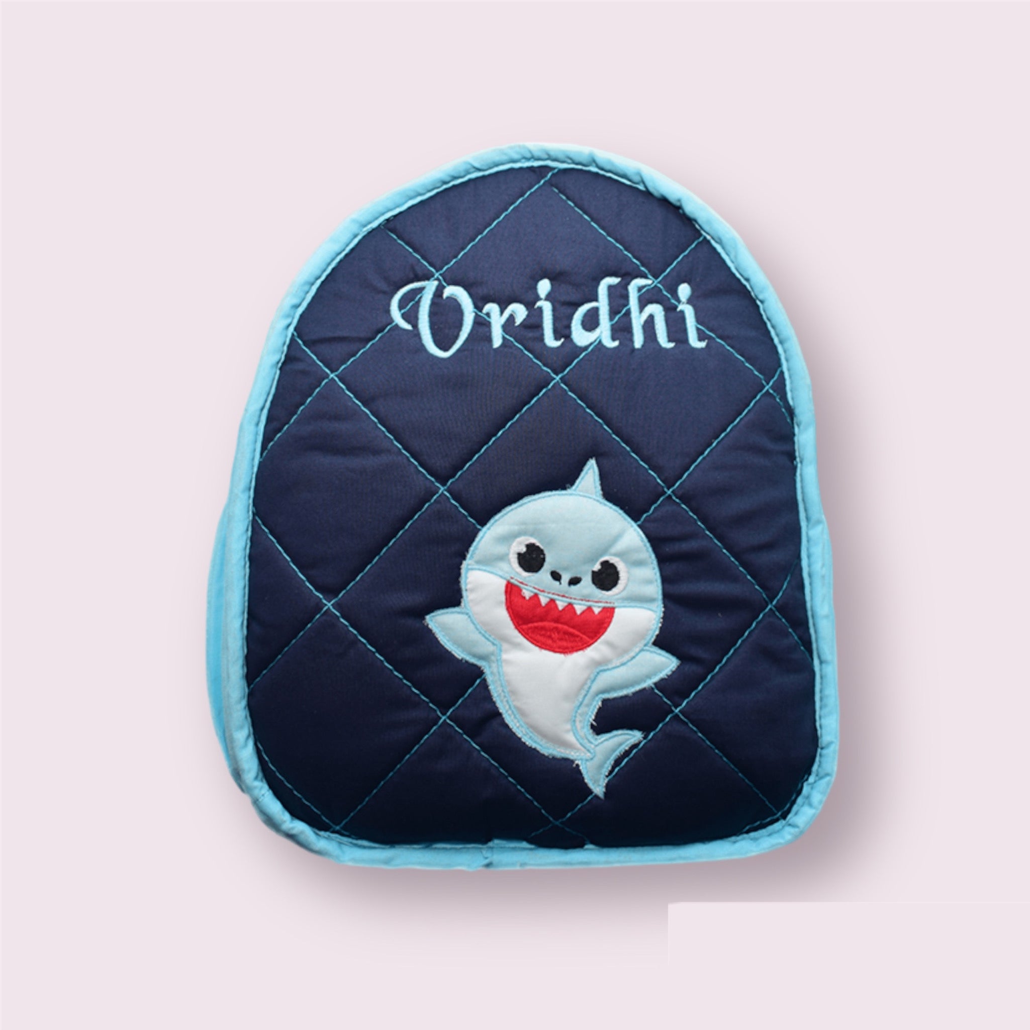 Customized Quilted Toddler Backpack-Whale Return Gift For Kids