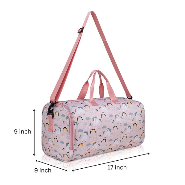 Unicorn Personalized Kids Duffel Bag