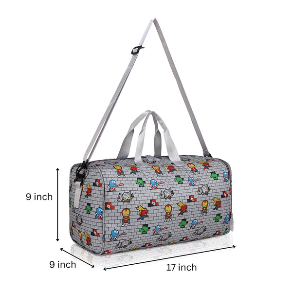 Superhero Personalized Kids Duffel Bag