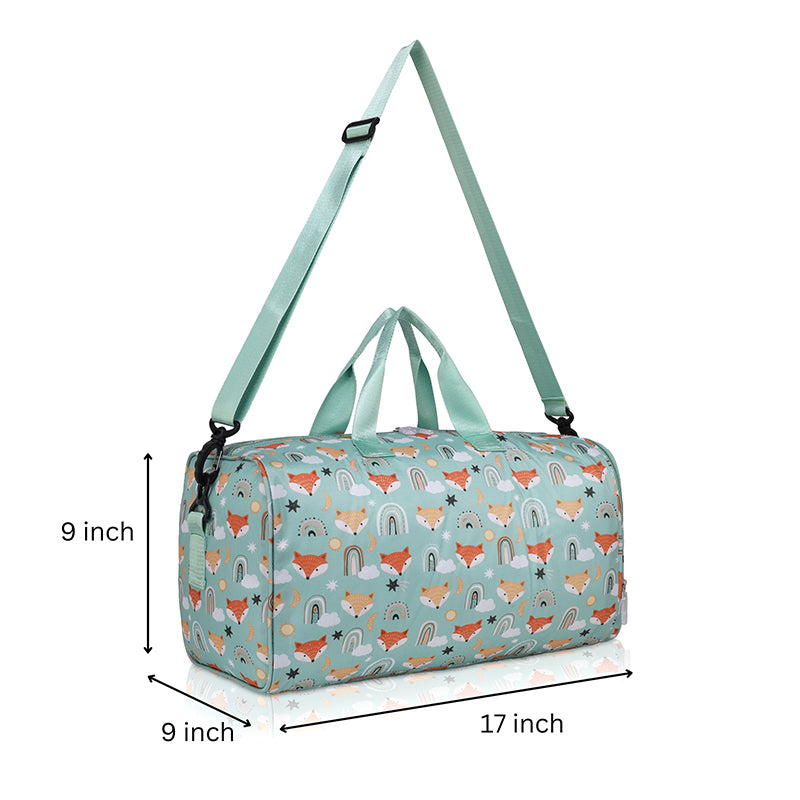 Fox Personalized Kids Duffel Bag