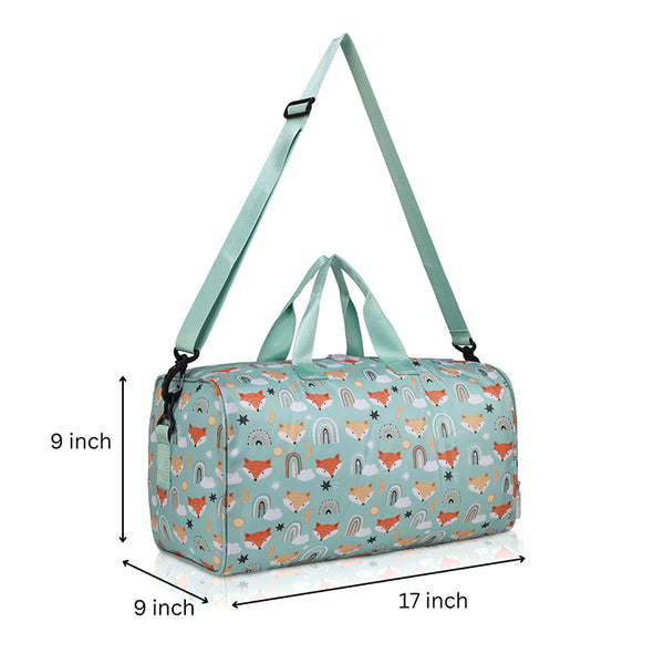 Fox Personalized Kids Duffel Bag
