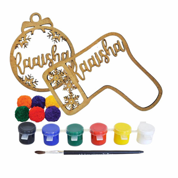 DIY Christmas Ornaments (Personalized)