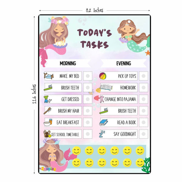 Daily Responsibility Chart  –  Mermaid Cove