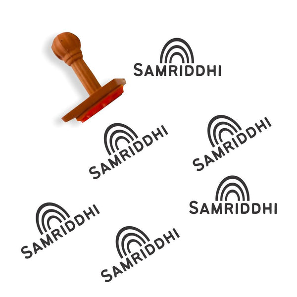 Name stamp - Rainbow Pop