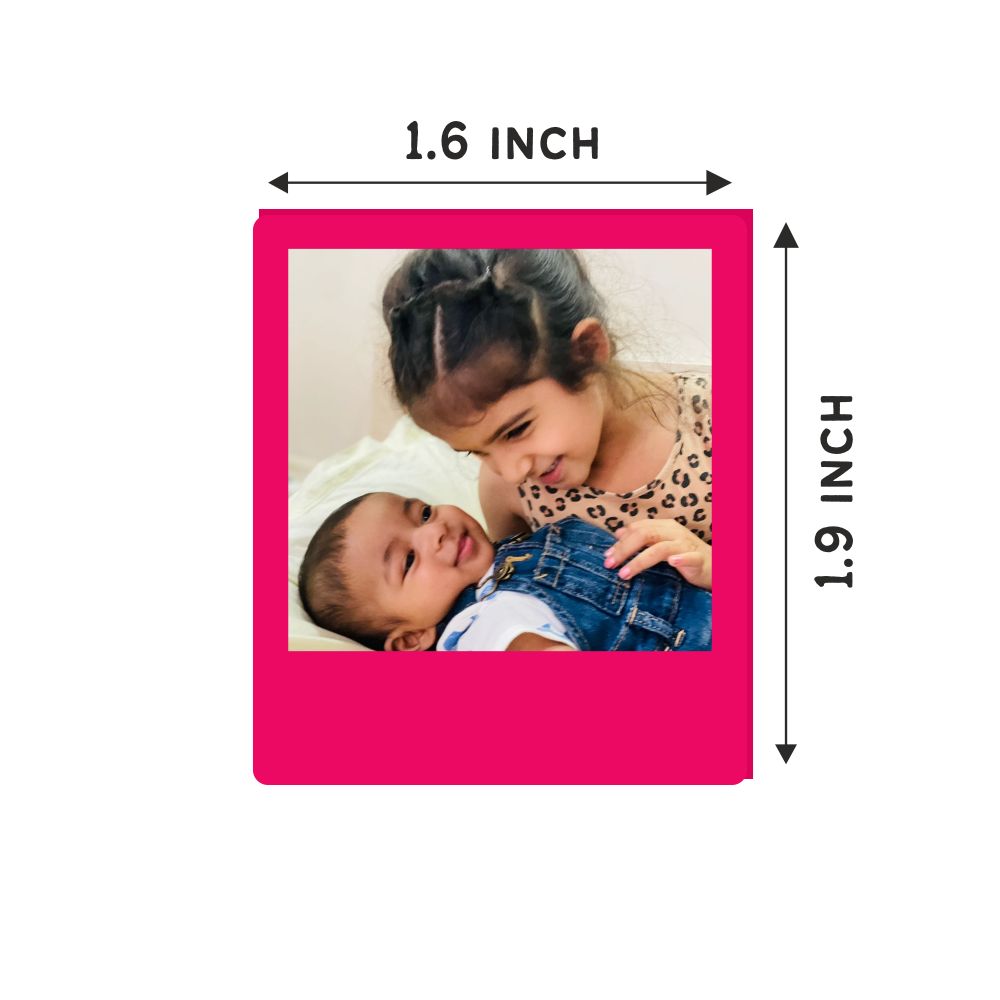 Photoframe Fridge Magnet Rakhi - Unicorn