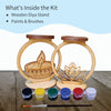 Festive Glow DIY diya stand painting kit-  – Craft Your Own Festival Magic!