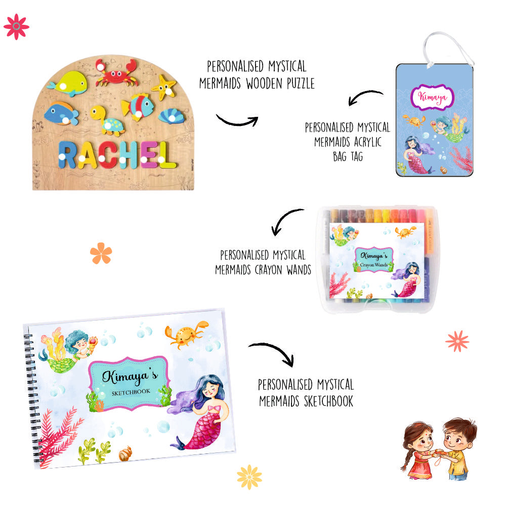 Lil’ Artist Rakhi Box (0-3 yrs ) - Mystical Mermaids