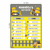 Daily Reward Chart Personalised  –  Builder Zone