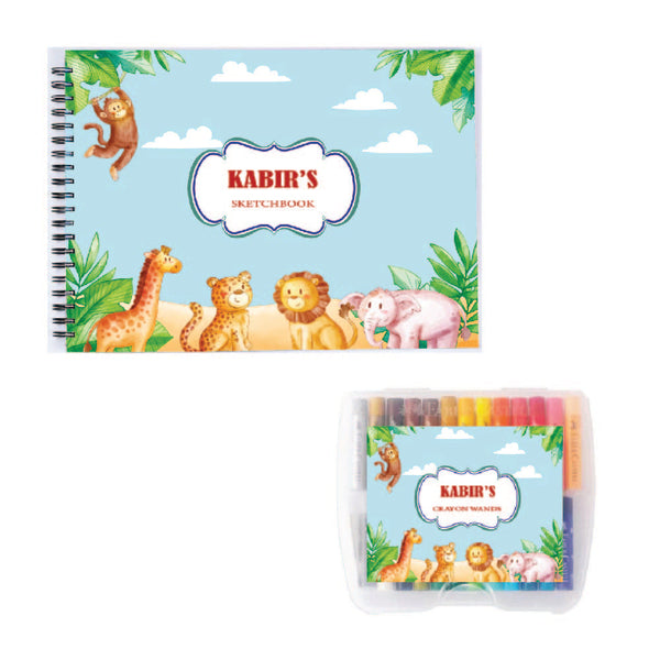 Lil’ Artist Rakhi Box (0-3 yrs ) - Jungle Joy