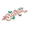 3 Layer Name Plaque- Butterfly Magic