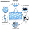 Whale Personalized Kids Duffel Bag