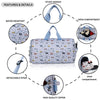 Vehicles Personalized Kids Duffel Bag