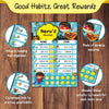 Daily Reward Chart Personalised  –  Superkid edition