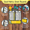 Daily Reward Chart Personalised  –  Mission Space