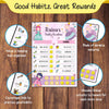 Daily Reward Chart Personalised  – Princess Palace