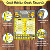 Daily Reward Chart Personalised  –  Builder Zone