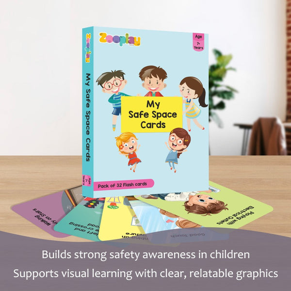 My Safe Space Flashcards - Everyday Safety Made Easy (Pack of 32 cards)