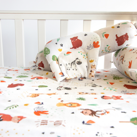 Customized Organic Cotton Newborn and Kids Bedding Set