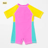 Candy Splash Zip-Up Swimsuit