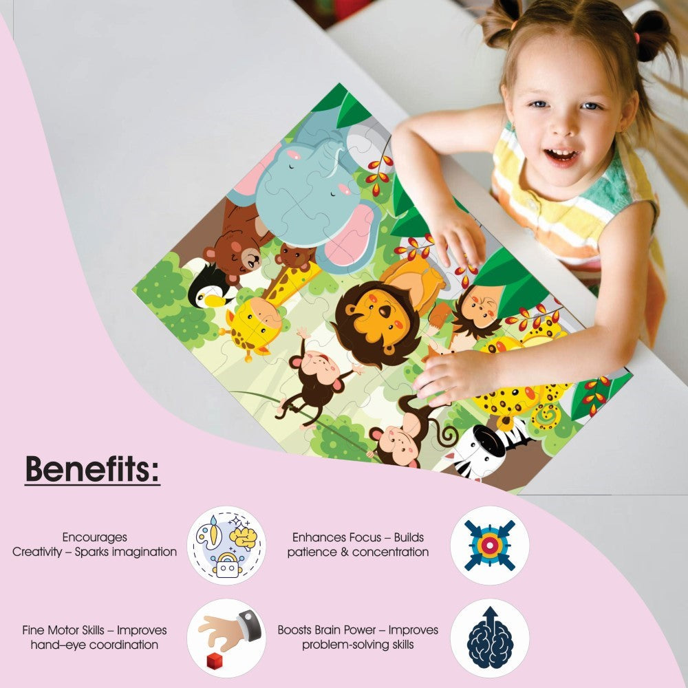 Animal Party Zigsaw Puzzle