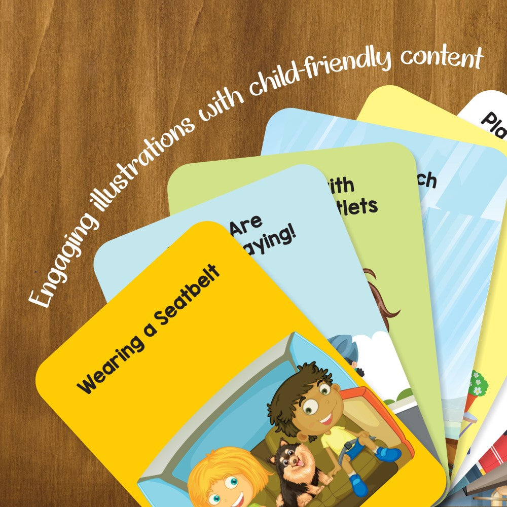 My Safe Space Flashcards - Everyday Safety Made Easy (Pack of 32 cards)
