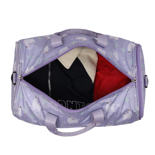 Llama Personalized Kids Duffel Bag