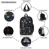 Customized Space Printed Kids Backpack