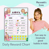 Daily Reward Chart Personalised  –  Mermaid Cove