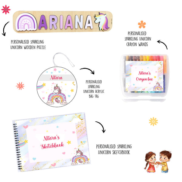 Lil’ Artist Rakhi Box (0-3 yrs ) Sparkling Unicorn