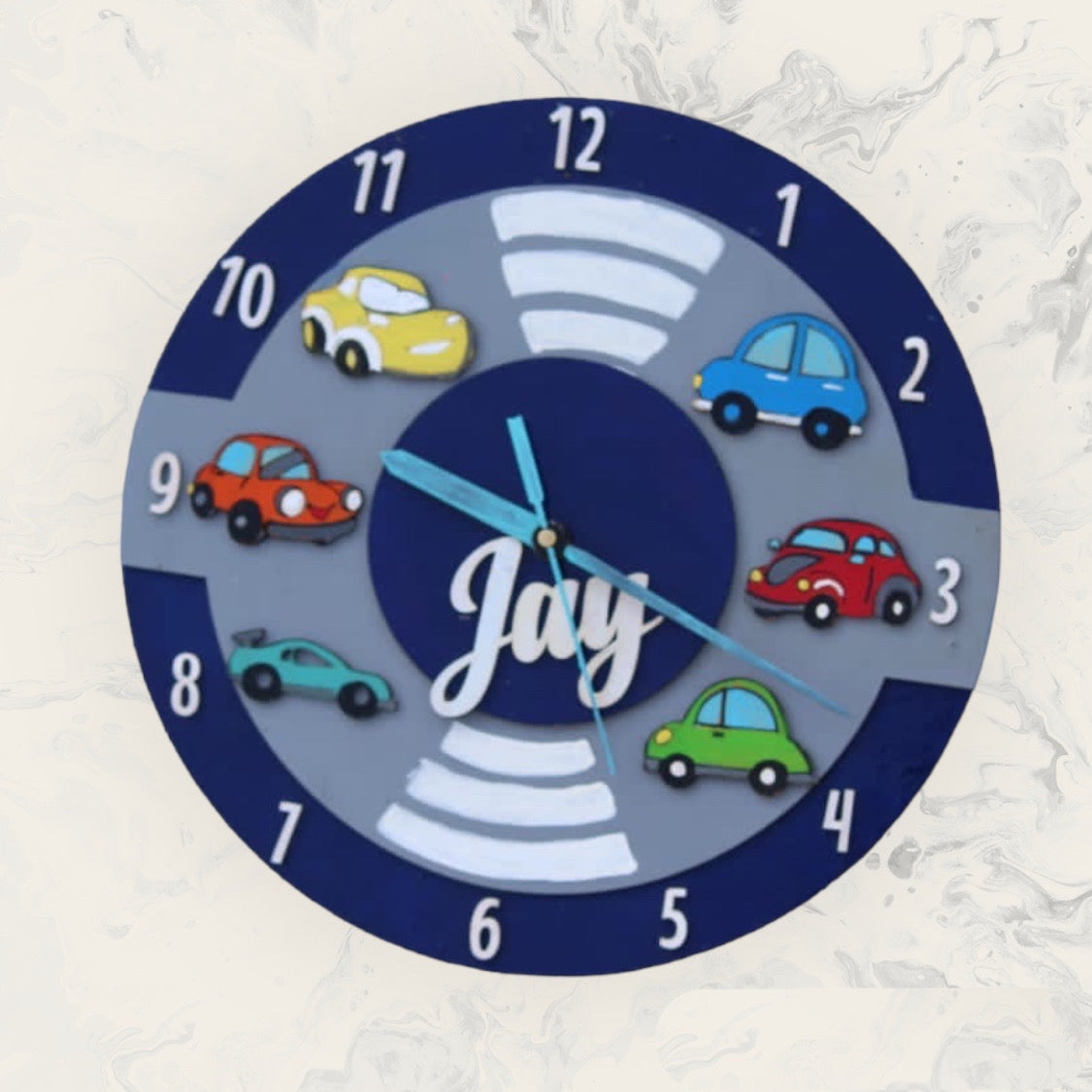 Customized Racing Cars  Home Decor Wall Clock