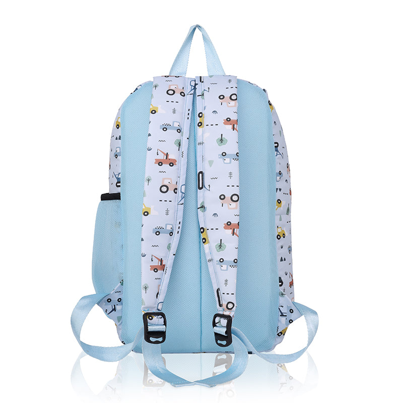 Customized Vehicle Printed Kids Backpack