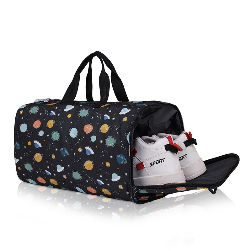 Space Personalized Kids Duffel Bag
